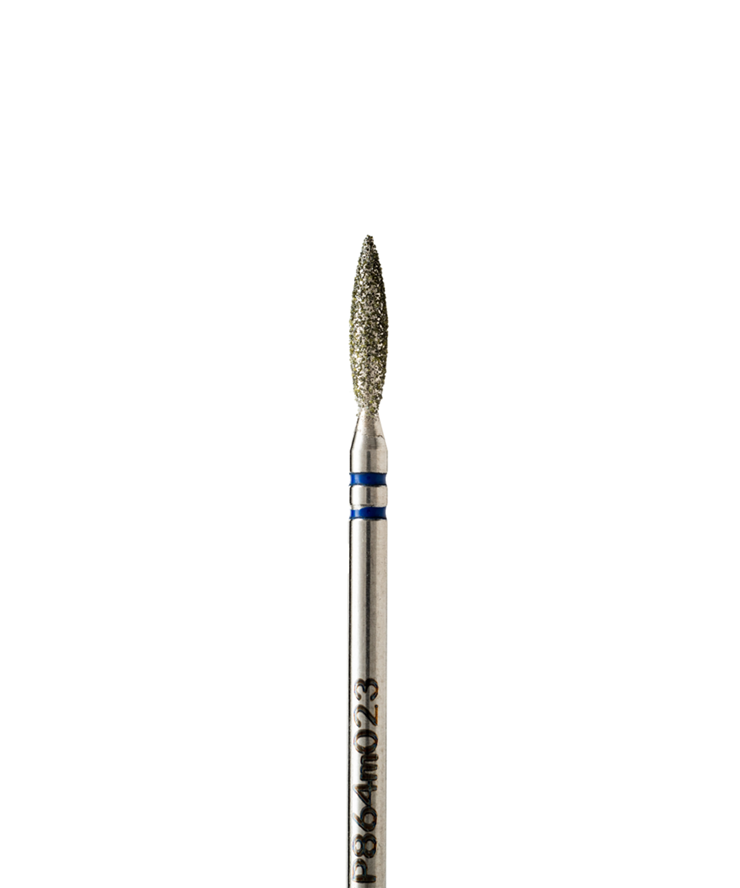 Drill Bit № 197, Hard-Alloy Cone 266, d = 2.3 mm, Medium Abrasive