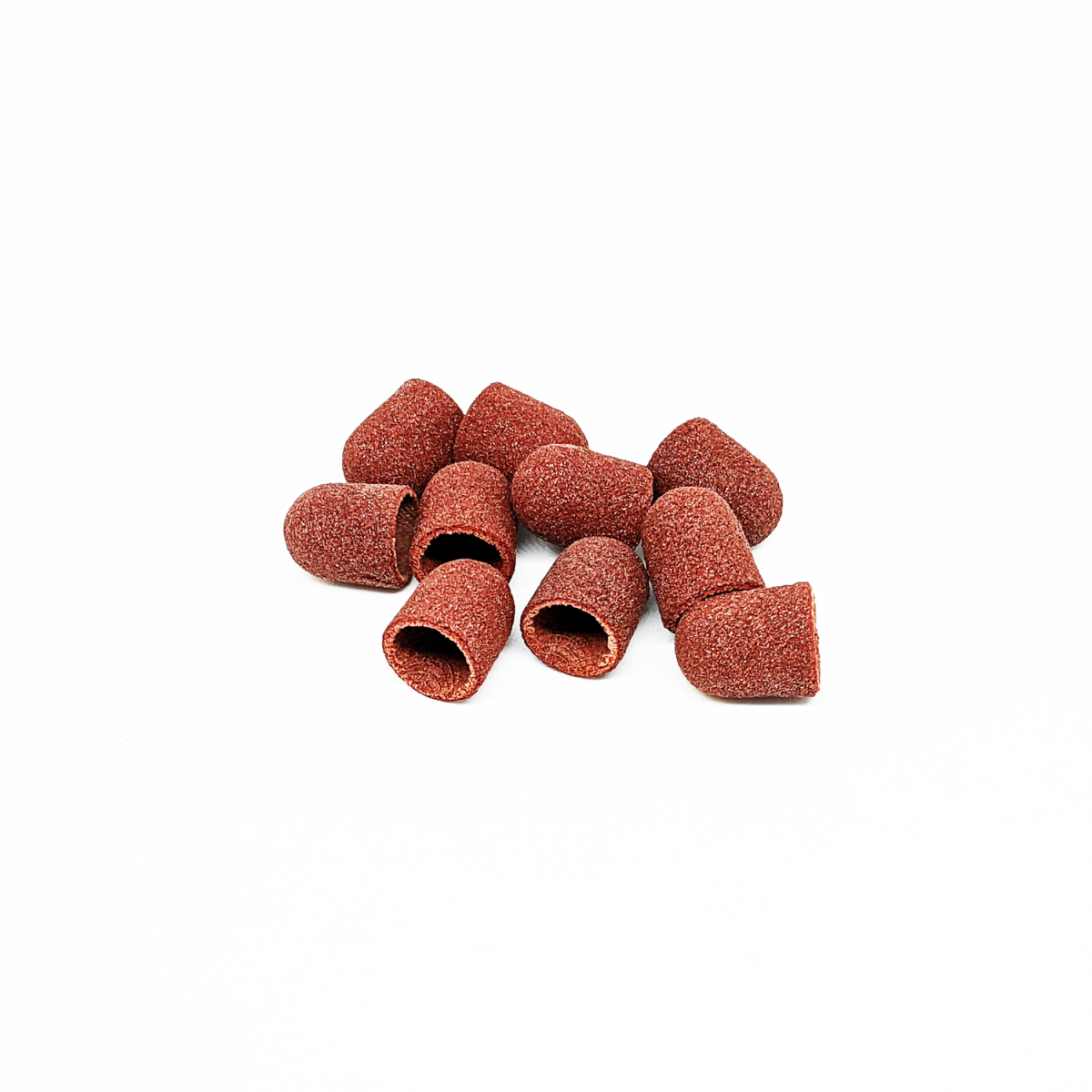 Pedicure Cap Set (Rounded Cylinder) 150 Grit Medium Abrasive (10 pcs/set)