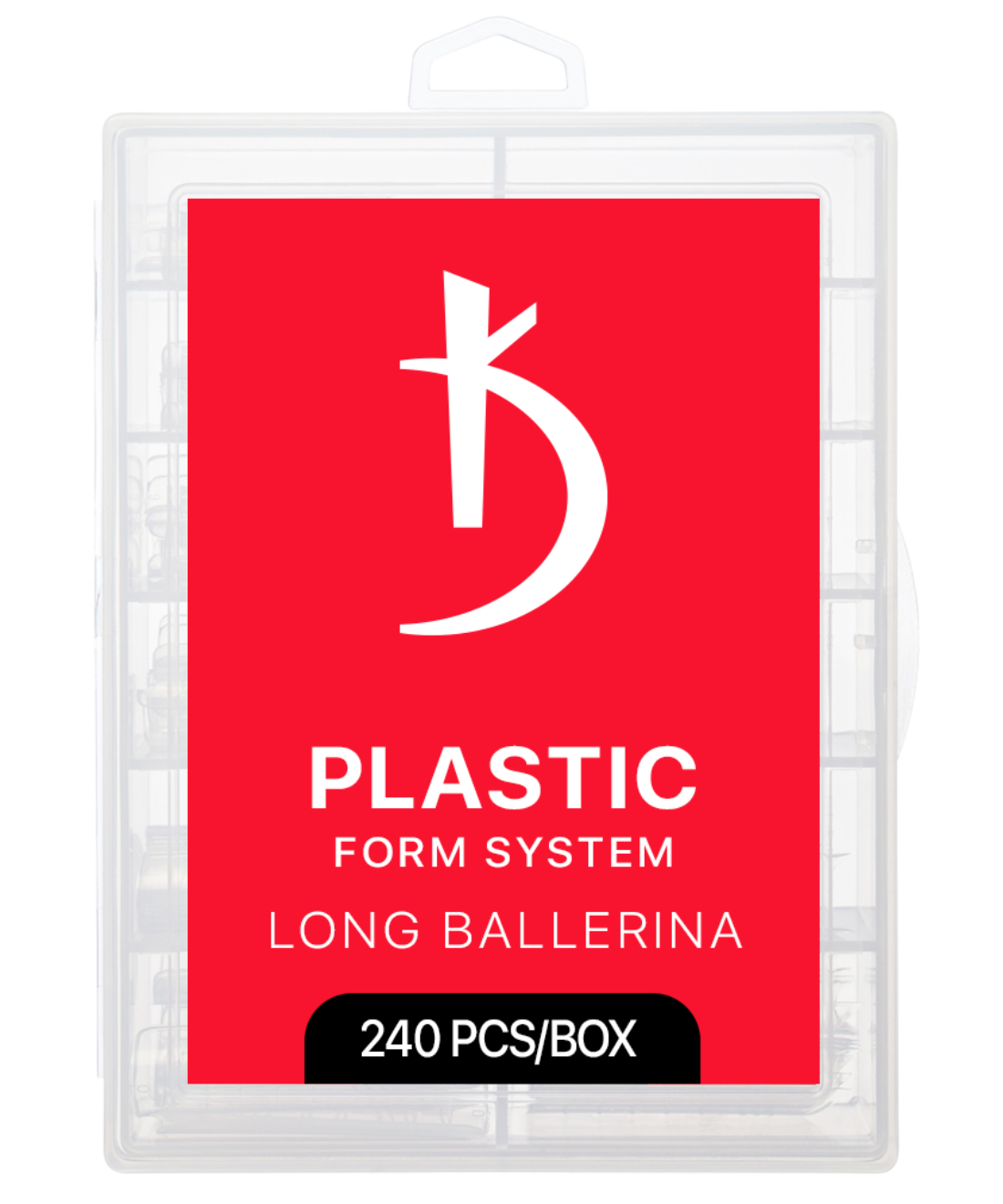 Plastic Tips (Long Ballerina) - 240 pcs