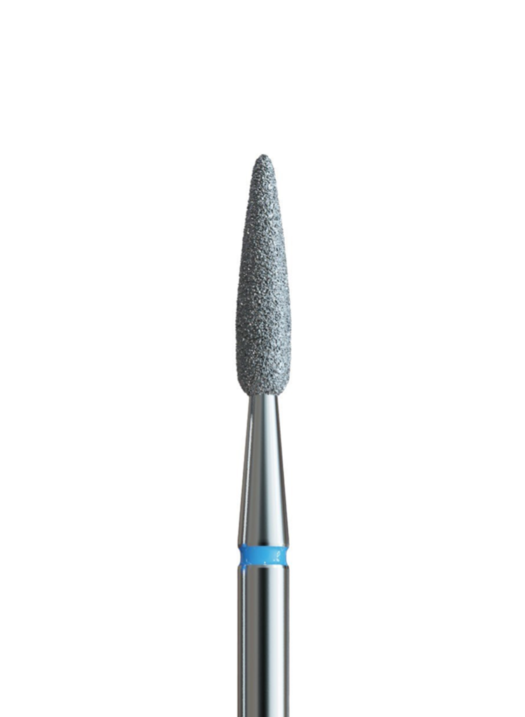 Drill Bit № 213, Diamond Nozzle Flame 243, d = 2.3 mm, Medium Abrasive